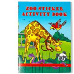 Zoo Sticker Activity Book - Pack of 100