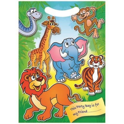 Zoo Animal Party Bag - Pack of 100