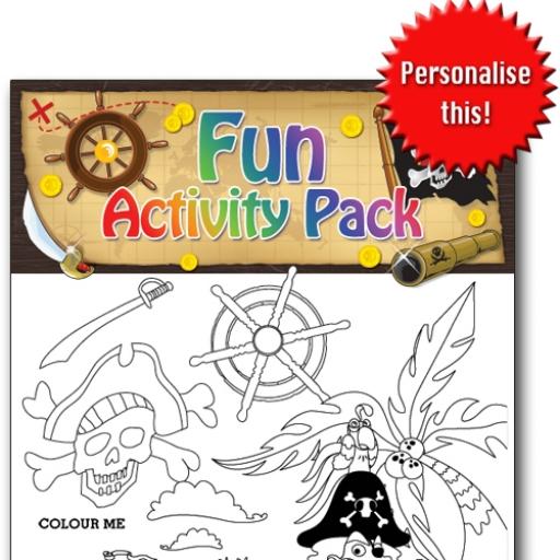 PIRATE FUN ACTIVITY Pack - Pack of 100 - MP2691