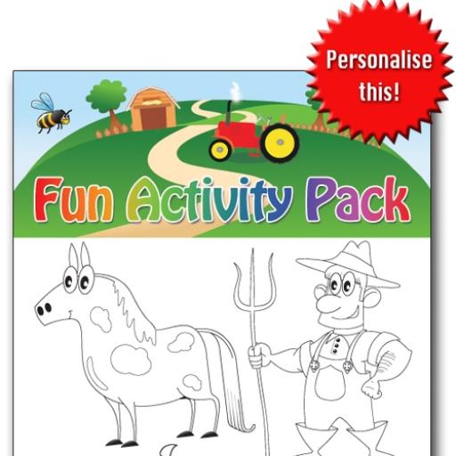 FARM FUN ACTIVITY Pack - Pack of 100 - MP2652