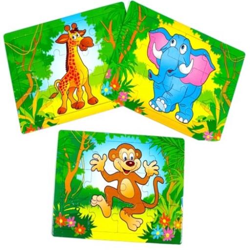 Zoo Animal Puzzle (Small) - Pack of 120