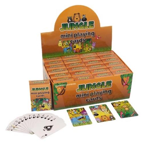 Jungle Mini Playing Cards - Pack of 24