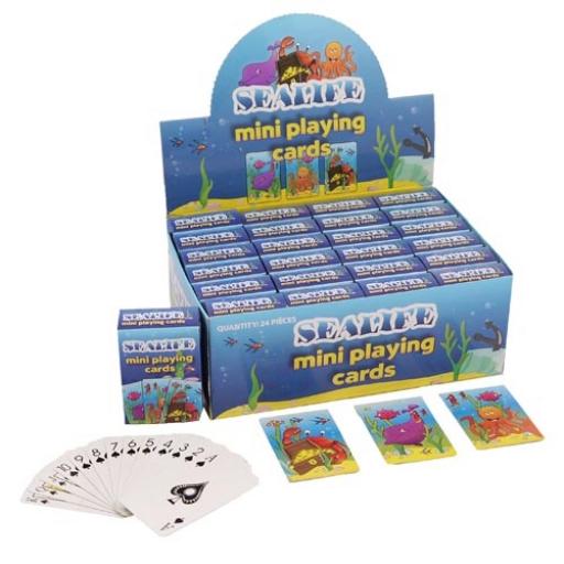 Sealife Mini Playing Cards - Pack of 24