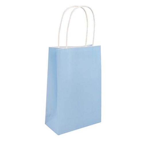 Baby Blue Paper Party Bag - Pack of 48
