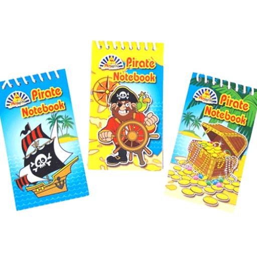 Pirate Spiral Notepad - Pack of 120