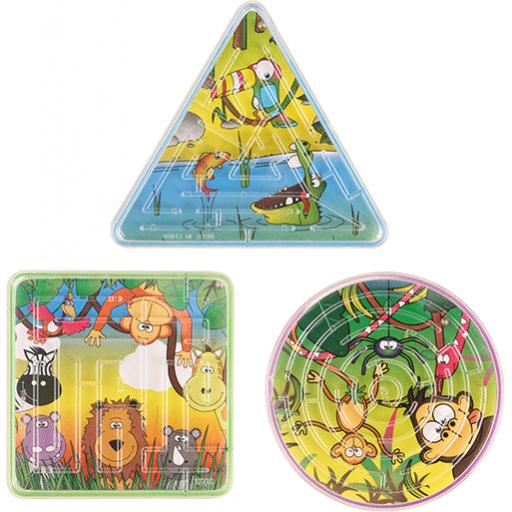 Jungle Maze Puzzle - Pack of 96