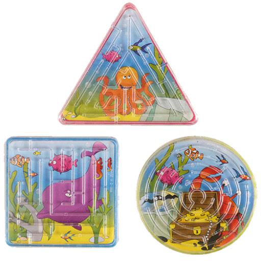 Sealife Maze Puzzle - Pack of 96