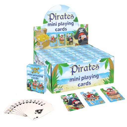 Pirate Mini Playing Cards - Pack of 24