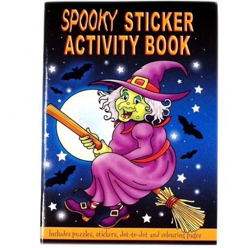 Spooky Sticker Activity Book - Pack of 100