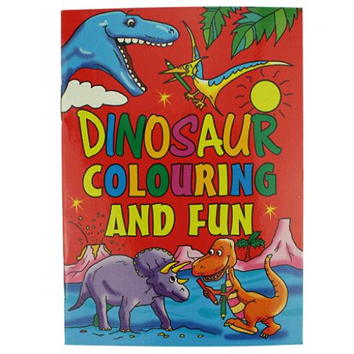 Dinosaur Colouring & Fun Book - 16pp - Pack of 100