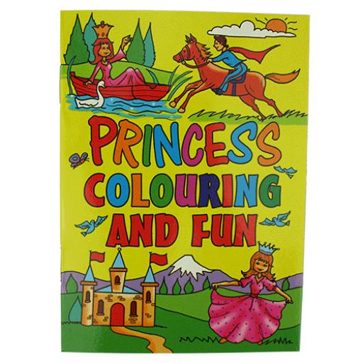 Princess Colouring & Fun Book - 16pp - Pack of 100