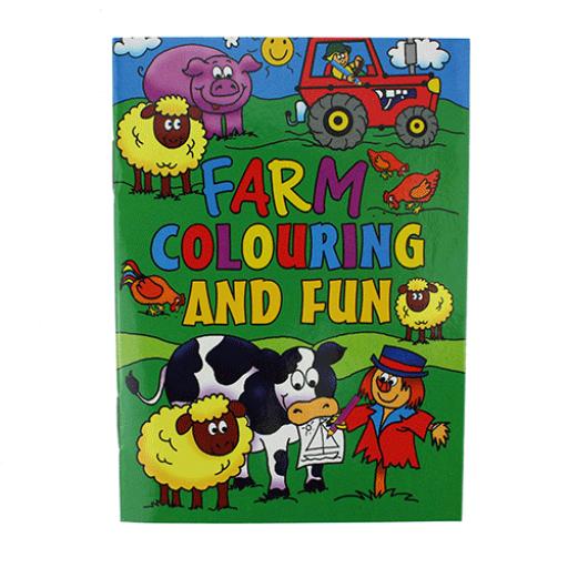 Farm Colouring & Fun Book - 16pp - Pack of 100