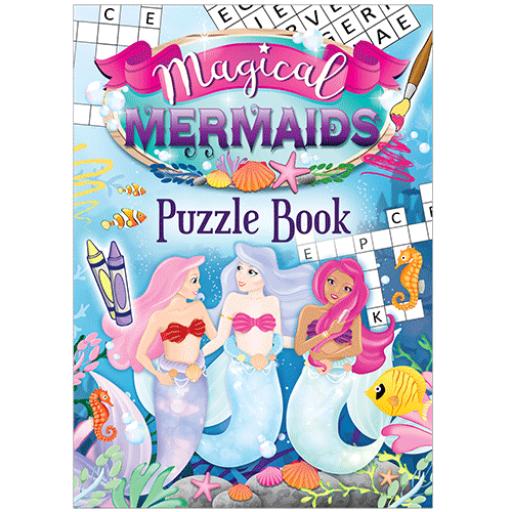 Mermaid Puzzle Fun Book - 16pp - Pack of 48