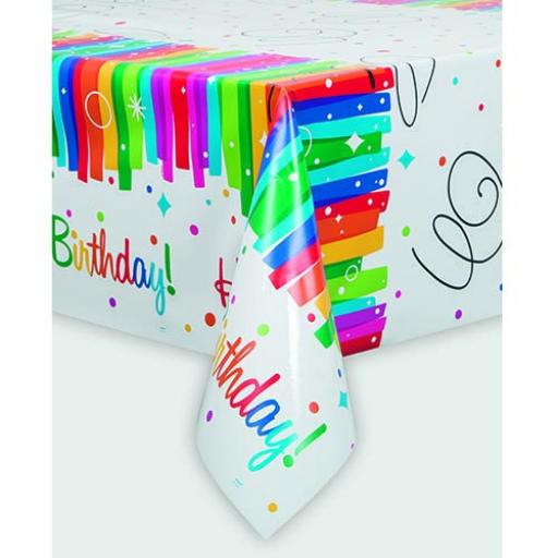 Rainbow Ribbons Tablecover