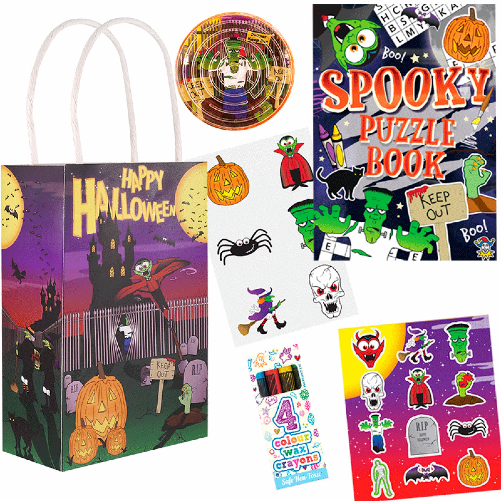 Halloween Party Bag 8 - Pack your own kit- Box of 100