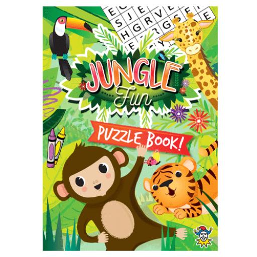 Jungle Puzzle Fun Book - 16pp - Pack of 48