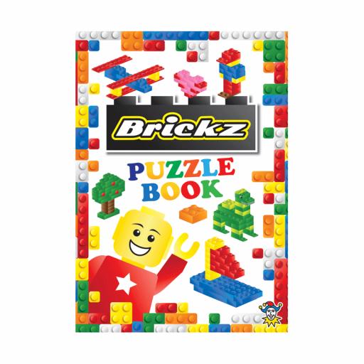 Brickz Puzzle Fun Book - 16pp - Pack of 48