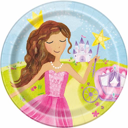 Magical Princess Plates - Pack of 8