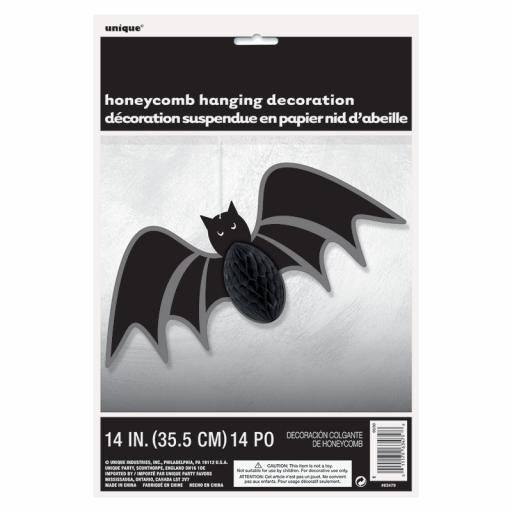 Bat Honeycomb Hanging Decoration