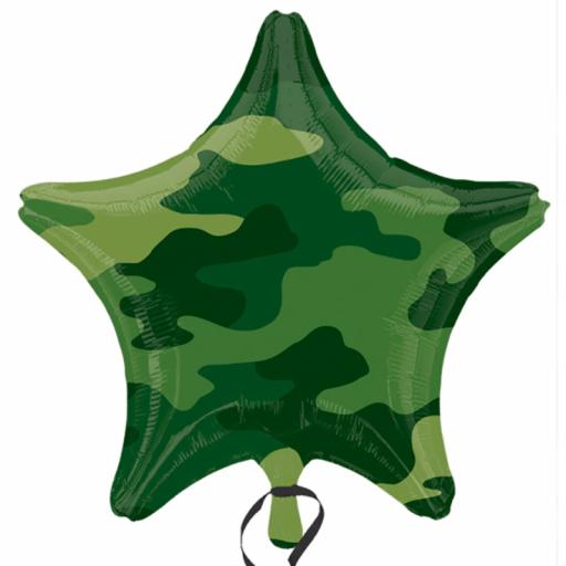 Camouflage Foil Balloon