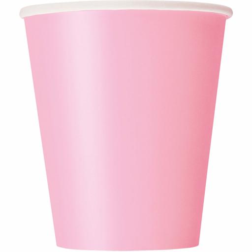 Lovely Pink Paper Cups