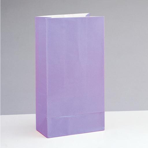 Lavender Paper Party Bags