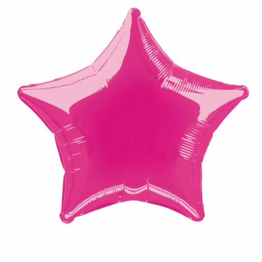 Hot Pink Star Foil