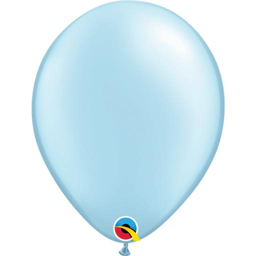 Latex Balloons Pearl Light Blue
