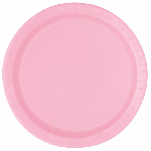 Lovely Pink Paper Plates