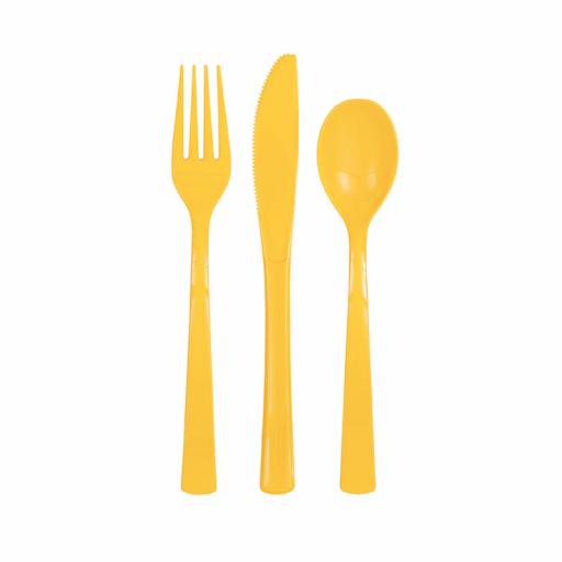 Yellow Cutlery