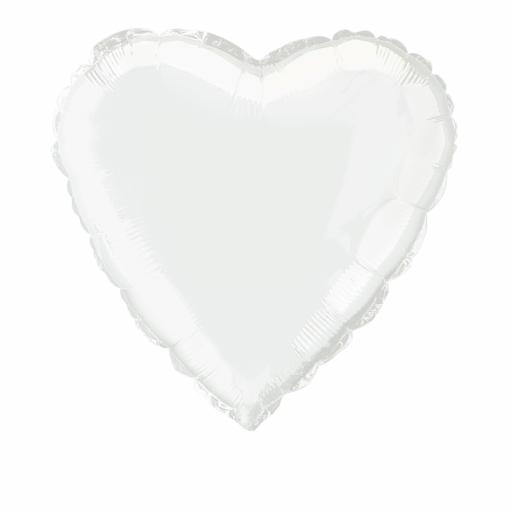 White Heart Foil