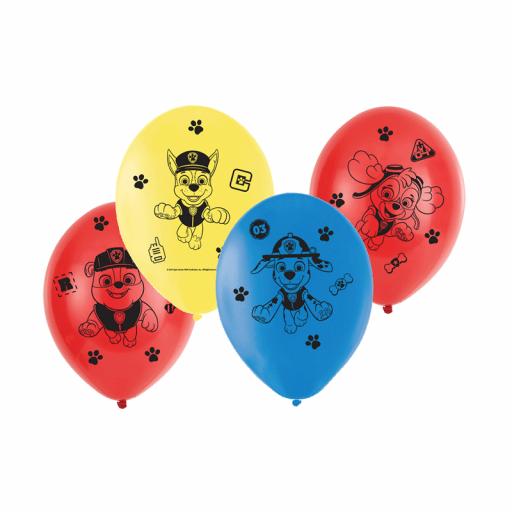 Paw Patrol Latex Balloons