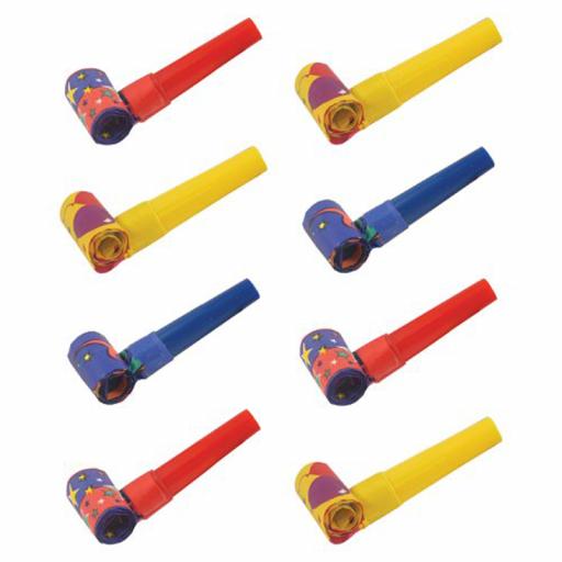 Rainbow Paper Blowouts - Pack of 144