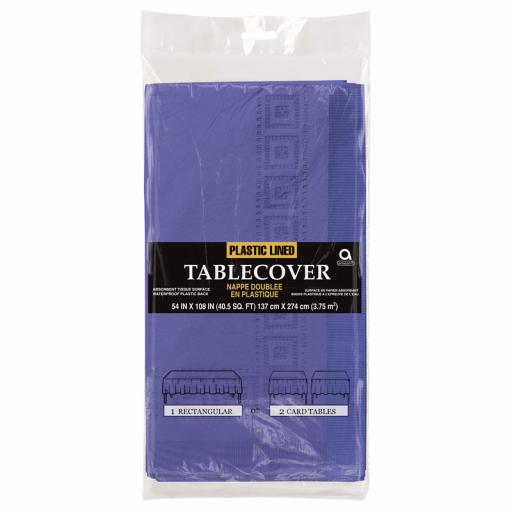 Purple Paper Tablecover
