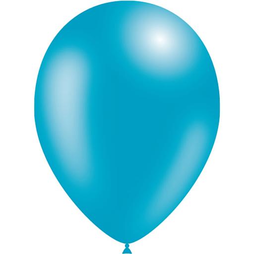 Latex Balloons - Turquoise - Pack of 50