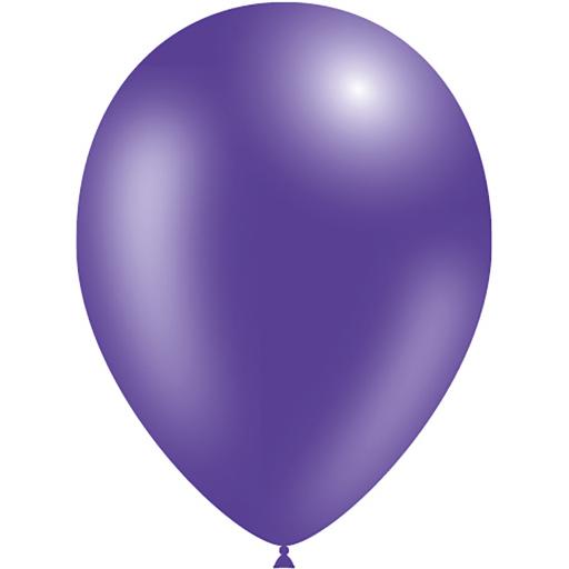Latex Balloons - Purple - Pack of 50