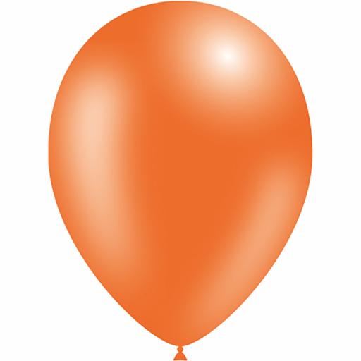 Latex Balloons - Orange - Pack of 50