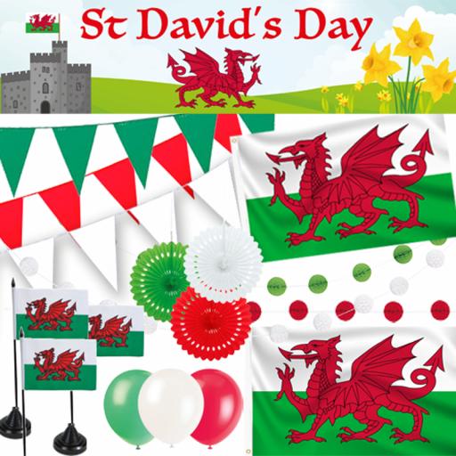 Wales/St. David's Day Decoration Pack