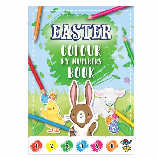 Easter Colour By Numbers Book - Pack of 48