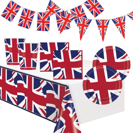 Queen's Jubilee Street Party Pack for 24