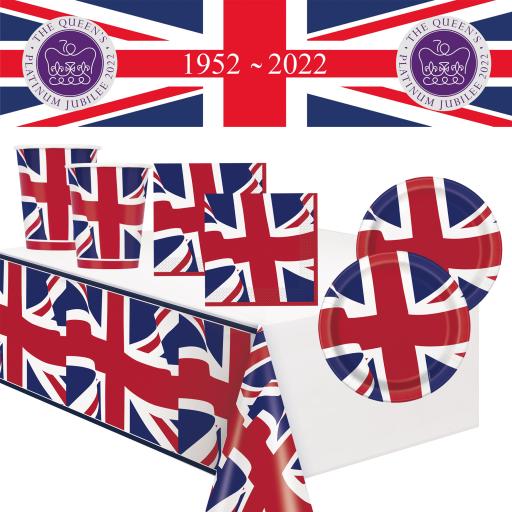 Queen's Jubilee Street Party Pack 2 for 24