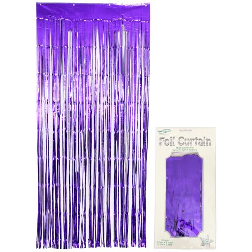 Door Curtain - Purple
